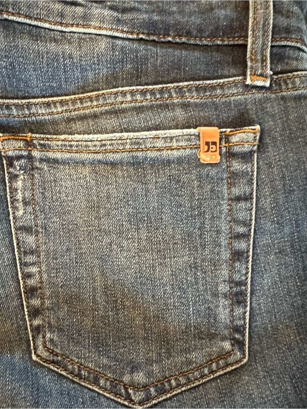 Joe's Jeans Dark Blue Denim with Pocket Tab